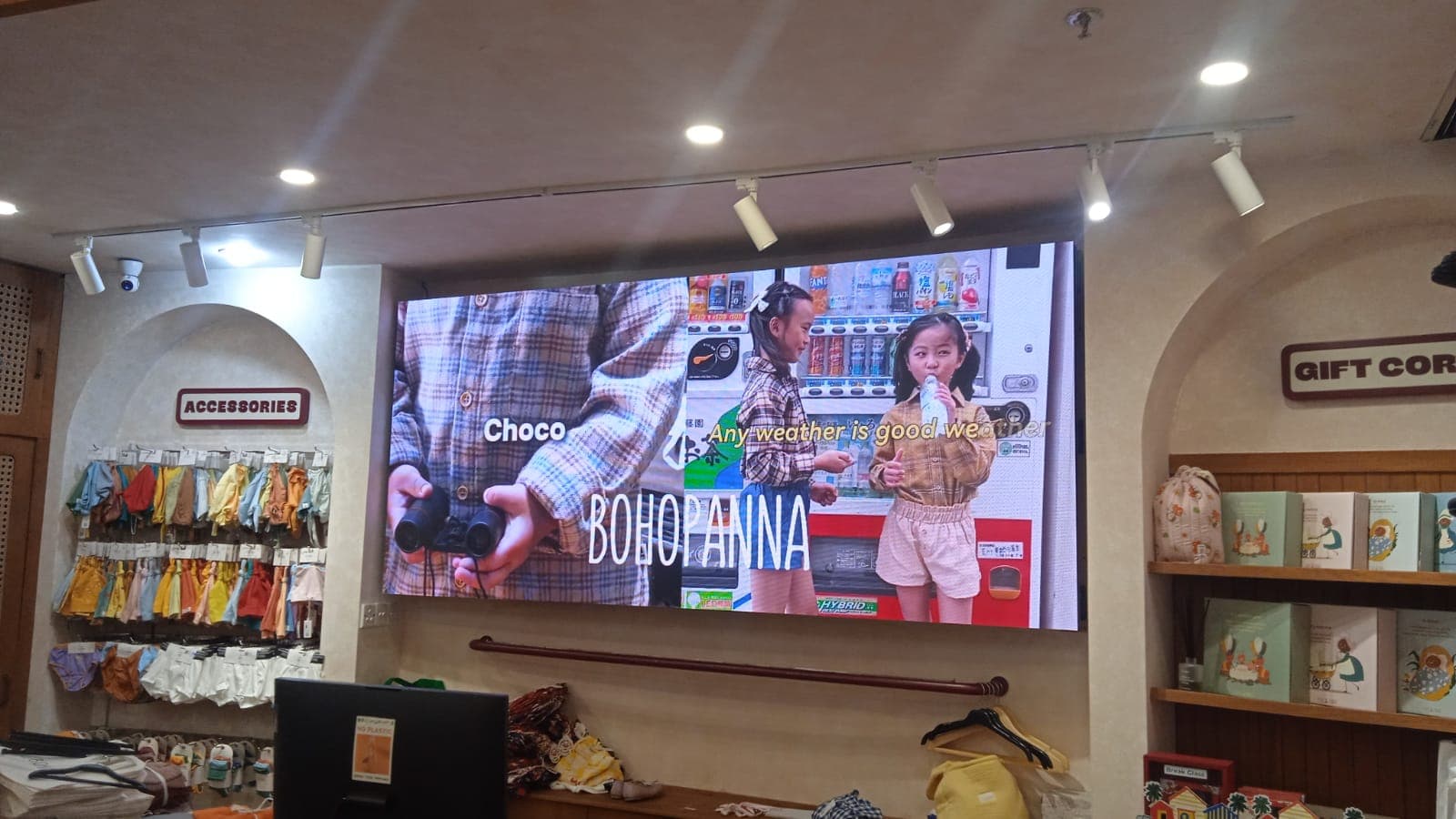 Flat LED Videotron for Bohopanna at Icon Mall Sanur, Bali